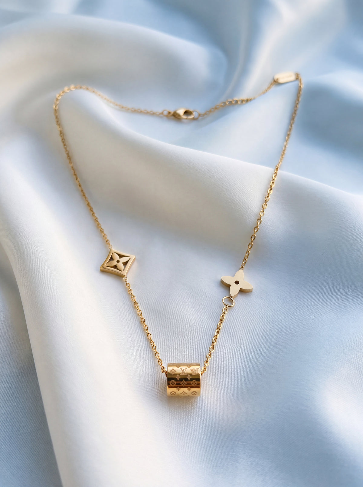 Luxe Barrel Necklace