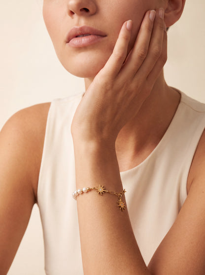 Soleil Pearl Bracelet