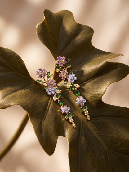 Florielle Floral Drop Earrings