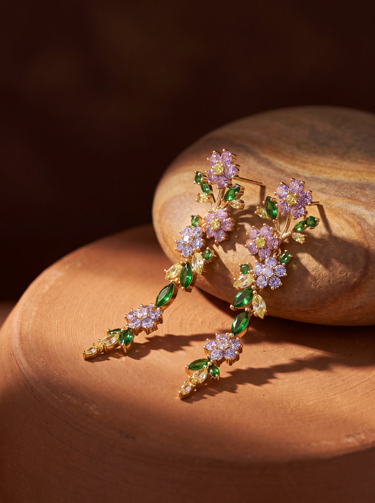 Florielle Floral Drop Earrings