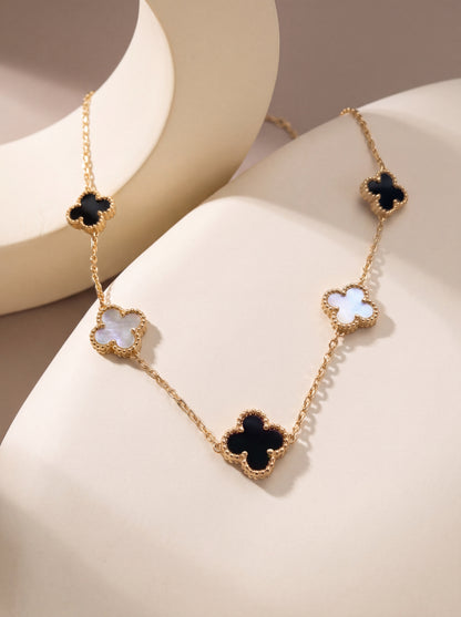 Noire Clover Necklace