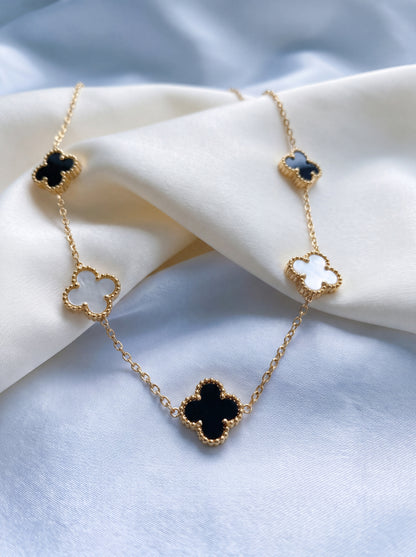 Noire Clover Necklace