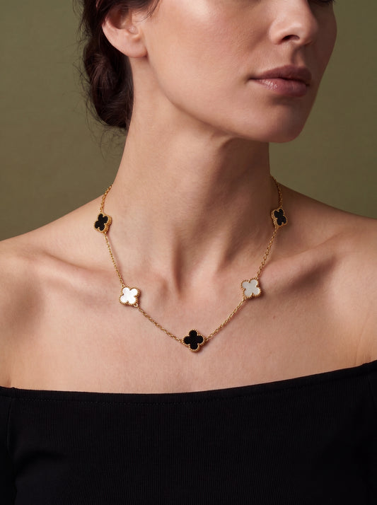 Noire Clover Necklace