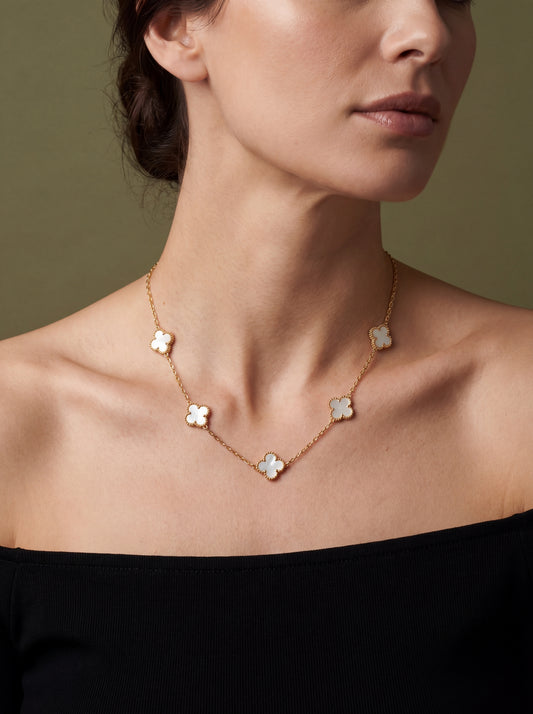 Alba Clover Necklace