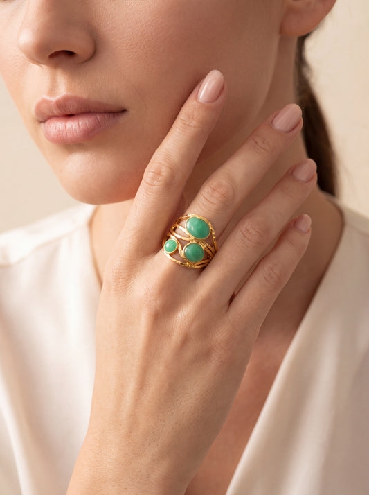 Olive Muse Ring