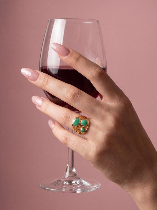 Olive Muse Ring