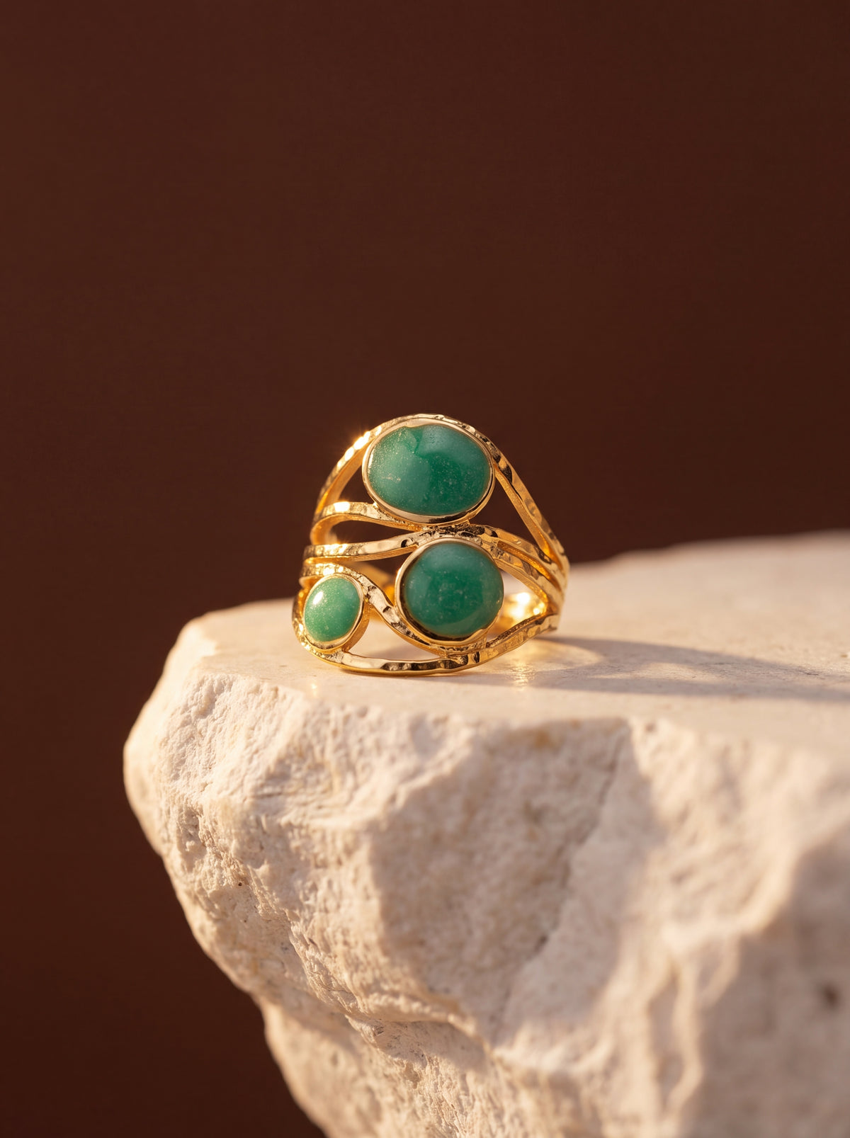 Olive Muse Ring