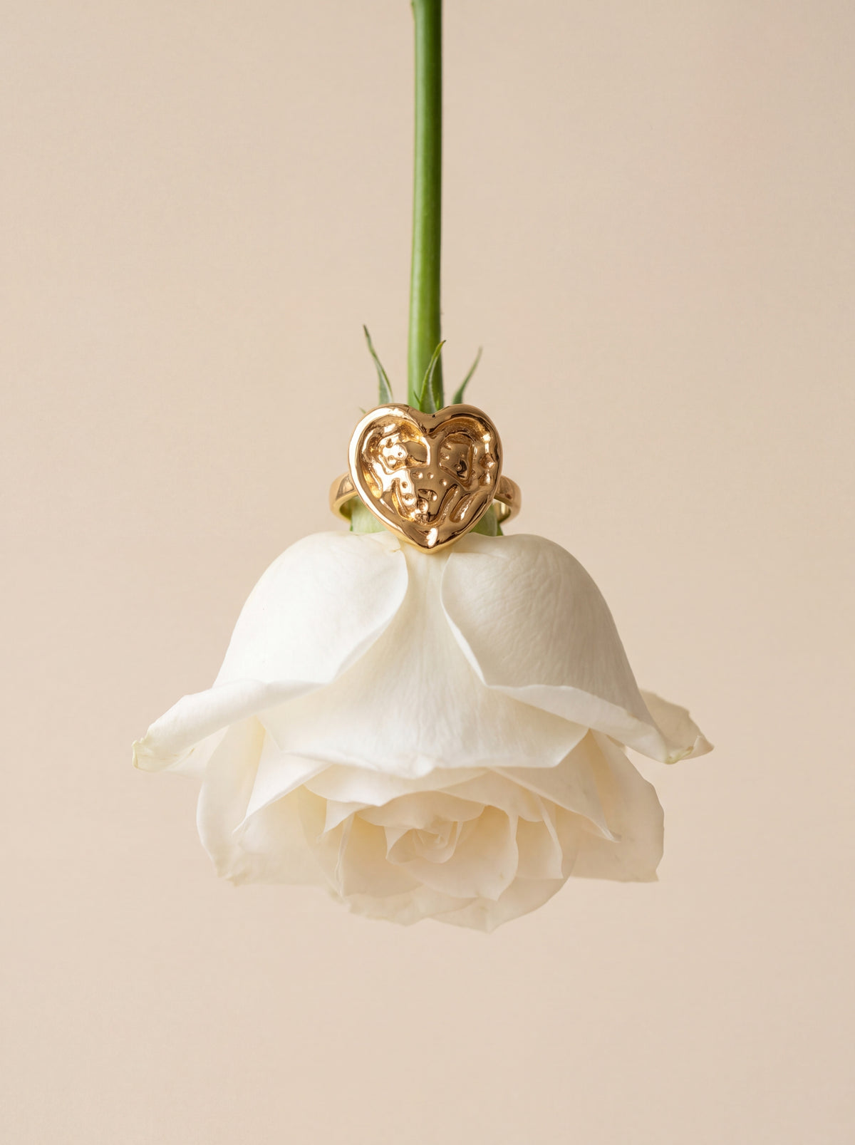 Heart Of Gold Ring