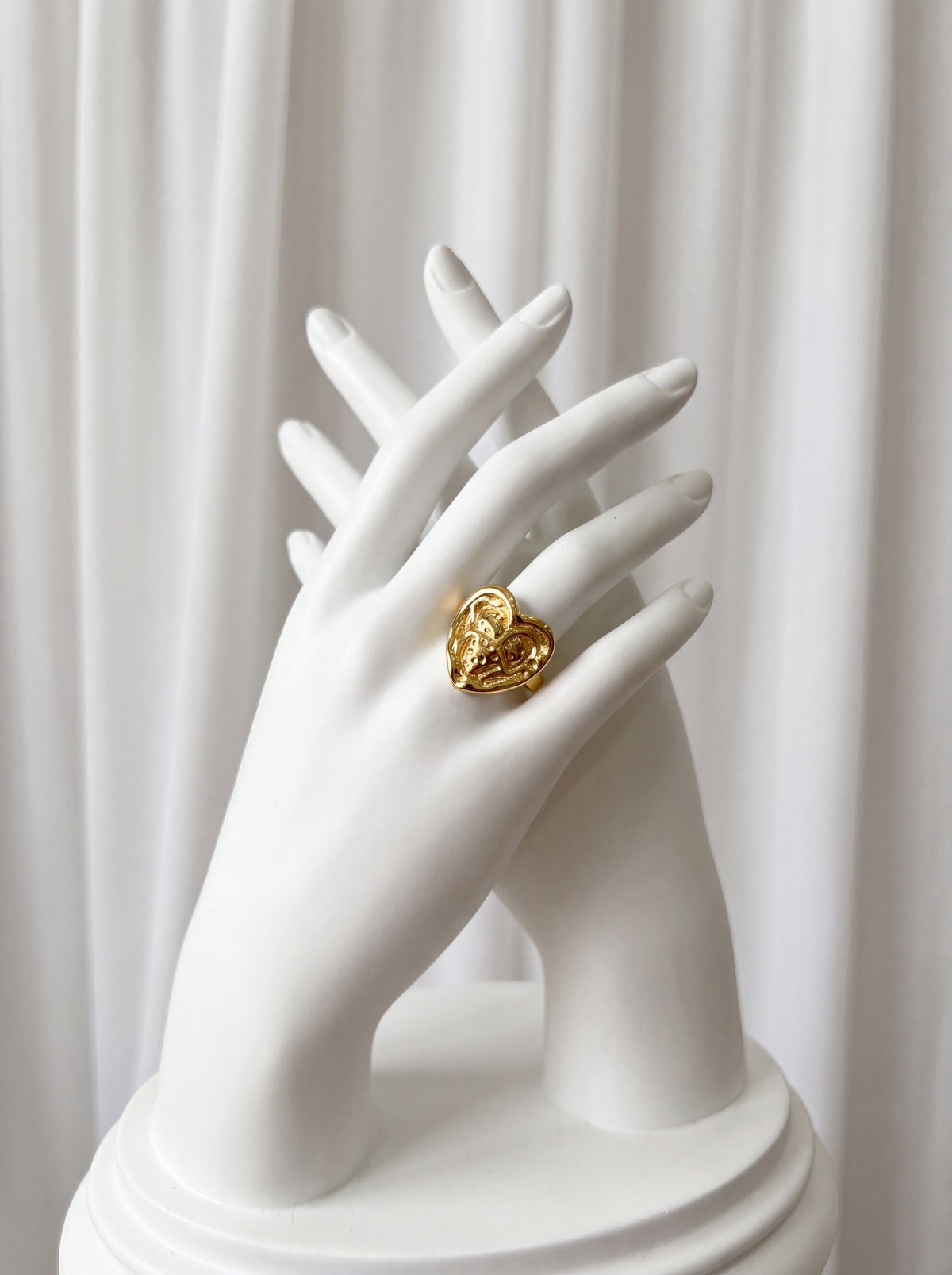 Heart Of Gold Ring