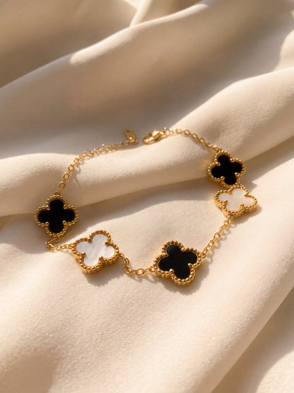 Noire Clover Bracelet