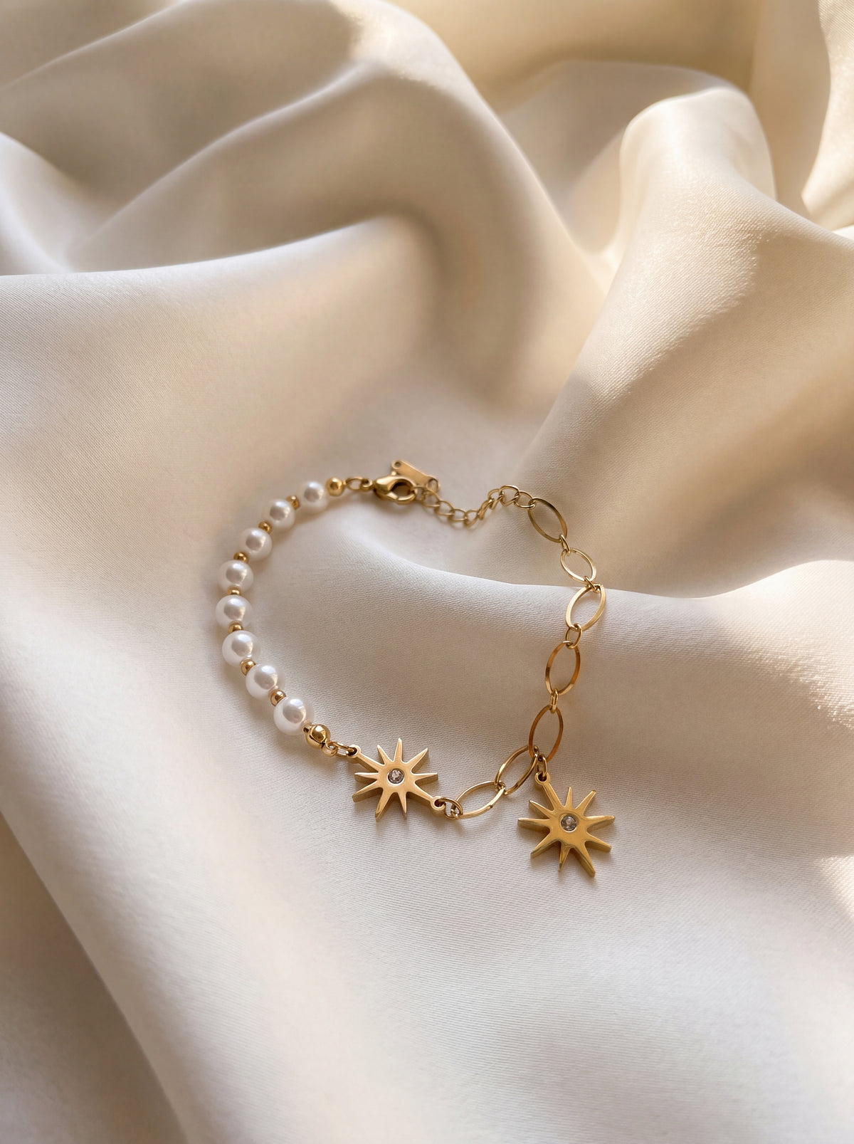 Soleil Pearl Bracelet
