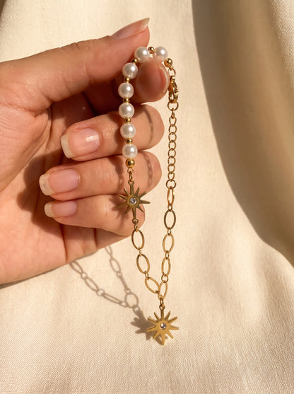 Soleil Pearl Bracelet